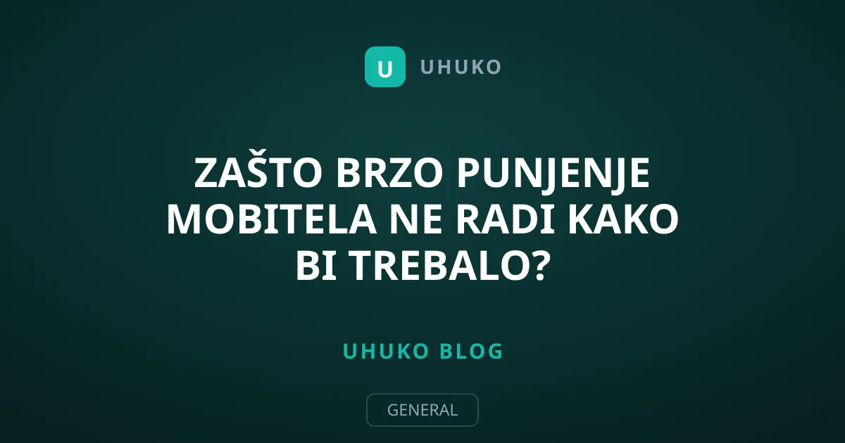 Zašto brzo punjenje mobitela ne radi kako bi trebalo?